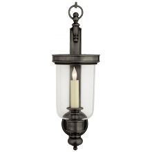 Visual Comfort & Co. Signature Collection RL CHD 2102BZ - Georgian Small Hurricane Wall Sconce