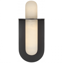 Visual Comfort & Co. Signature Collection RL KW 2003BZ-ALB - Fosse 11" Oval Sconce