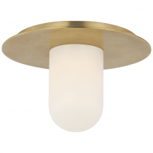 Visual Comfort & Co. Signature Collection RL KW 4006AB-ALB - Fosse 8" Flush Mount
