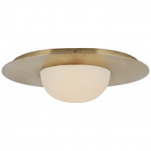 Visual Comfort & Co. Signature Collection RL KW 4007AB-ALB - Fosse 15" Flush Mount