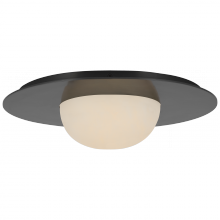Visual Comfort & Co. Signature Collection RL KW 4007BZ-ALB - Fosse 15" Flush Mount