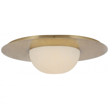 Visual Comfort & Co. Signature Collection RL KW 4008AB-ALB - Fosse 21" Flush Mount