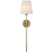 Visual Comfort & Co. Signature Collection RL TOB 2044HAB-L-CL - Bryant 27" Cordless Tail Sconce