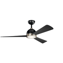 Kichler 300270SBK - Incus LED 56&#34; Fan Satin Black