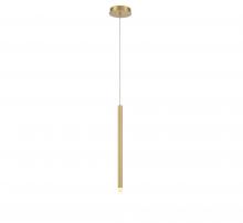 Lib & Co. CA 10141-07 - Amalfi, 1 Light LED Pendant, Plated Brushed Gold