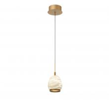 Lib & Co. CA 12135-030 - Lucidata, 1 Light LED Pendant, Painted Antique Brass