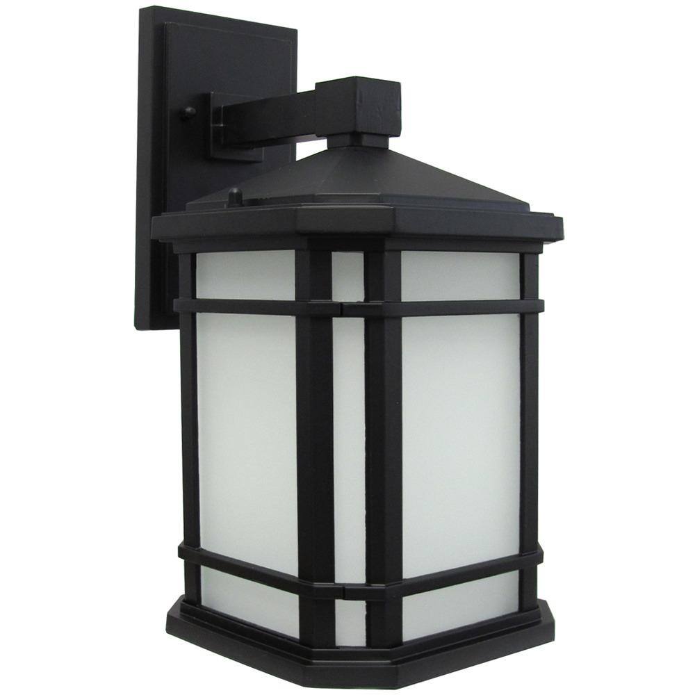 Avista Elm Outdoor Wall Sconce 16" Black