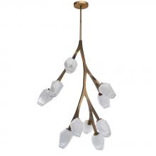 Avista Lighting Inc A1883AB - Avista Soho Chandelier 10-Light Antique Brass