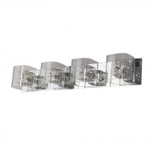 Avista Lighting Inc A73014-7 - Avista Zoe Vanity Wall Light 4-Light Chrome