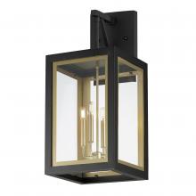 Maxim 30056CLBKGLD - Neoclass-Outdoor Wall Mount