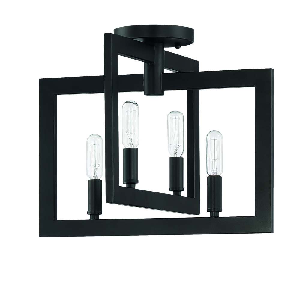 4 Light Semiflush