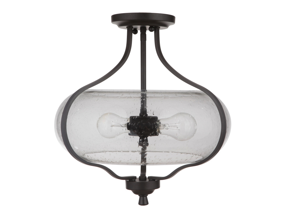 2 Light Semiflush