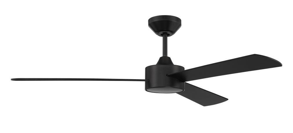52" Ceiling Fan w/DC Motor, Blades, Wi-Fi, Damp Rated