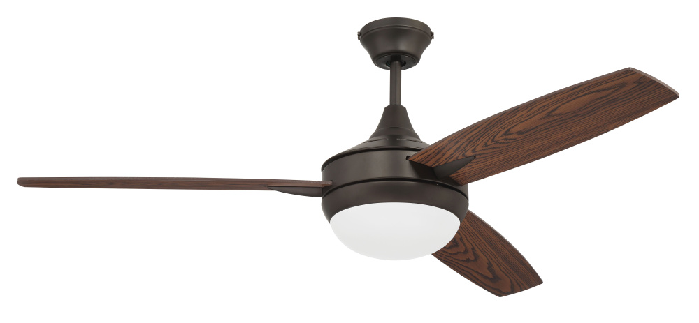 52" Ceiling Fan w/Blades & LED Light Kit