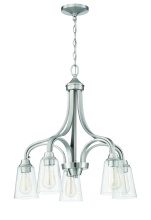 Craftmade 41915-BNK-CS - 5 Light Chandelier