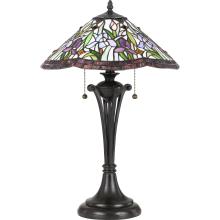 Quoizel TF3456TVB - White Valley Table Lamp