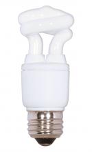 Satco Products Inc. S7263 - 5 Watt; Mini Spiral Compact Fluorescent; 5000K; 82 CRI; Medium base; 120 Volt