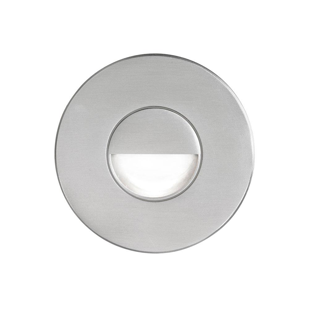 120VAC input, Ã˜88xH82mm, 2700K, 3.3W IP65, Brushed Aluminum Wall LED Light.