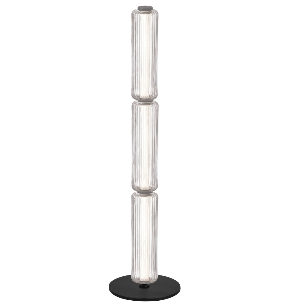 30W Floor Lamp in Matte Black