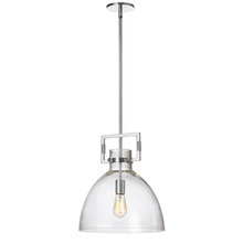 Dainolite LBY-141P-PC - 1LT Pendant, Polished Chrome Finish