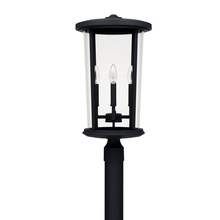 Capital Canada 926743BK - Howell 4-Light Outdoor Post-Lantern