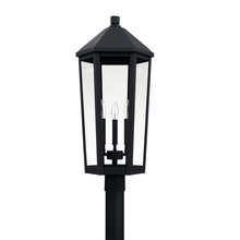 Capital Canada 926934BK - Ellsworth 3-Light Outdoor Post-Lantern