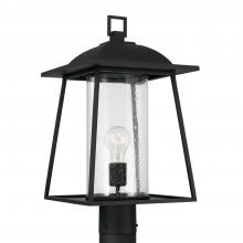 Capital Canada 943615BK - Durham 1-Light Outdoor Post-Lantern