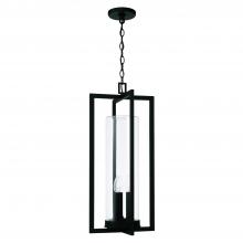 Capital Canada 948232BK - 3 Light Outdoor Hanging Lantern