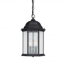 Capital Canada 9836BK - 3 Light Outdoor Hanging Lantern