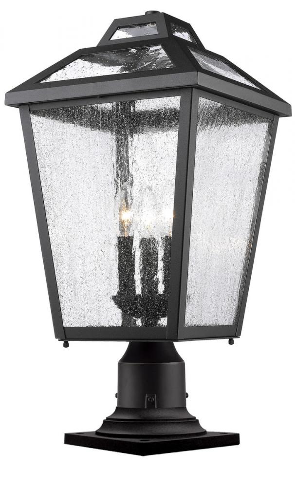 3 Light Outdoor Pier Mounted Fixture