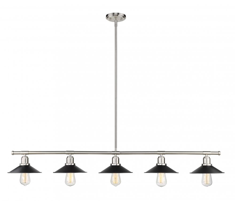 5 Light Linear Chandelier