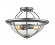 Z-Lite 3000SF-OS - 2 Light Semi Flush Mount