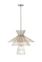 Z-Lite 6015-6PN - 6 Light Chandelier