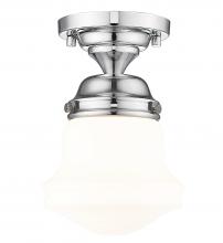 Z-Lite 735F1-CH - 1 Light Flush Mount