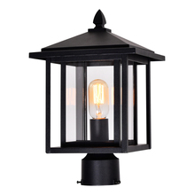 CWI Lighting 0417PT9-1-101 - Crawford 1 Light Black Outdoor Lantern Head