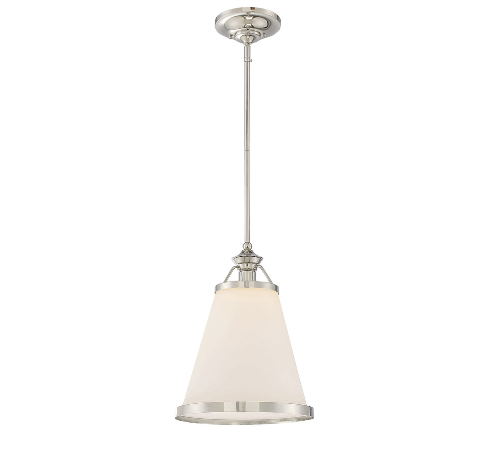 Ashmont 1 Light Polished Nickel Pendant