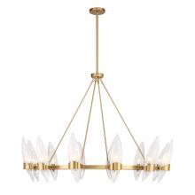 Savoy House Canada 1-5504-12-322 - Nouvel 12-Light Chandelier in Warm Brass