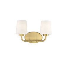 Savoy House Canada 8-4090-2-322 - Capra 2-Light Bathroom Vanity Light in Warm Brass