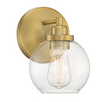 Savoy House Canada 9-4050-1-322 - Carson 1-Light Bathroom Vanity Light in Warm Brass