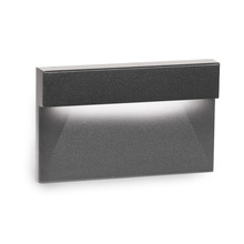 WAC Canada WL-LED140F-AM-BK - LED Horizontal Ledge Step and Wall Light