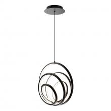 WAC Canada PD-81513-35-BK - Hoopla Pendant Light