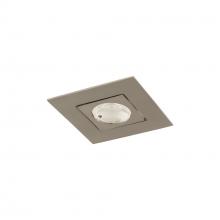 WAC Canada R2BSA-SCS-BN - Ocular 2.0 5CCT Square Adjustable Trim and Remodel Housing with New Construction Frame-In Kit and