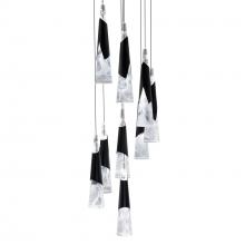 Modern Forms Canada PD-44409R-BK - Kilt Multilight Pendant Light