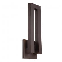 Modern Forms Canada WS-W1724-BZ - Forq Outdoor Wall Sconce Light