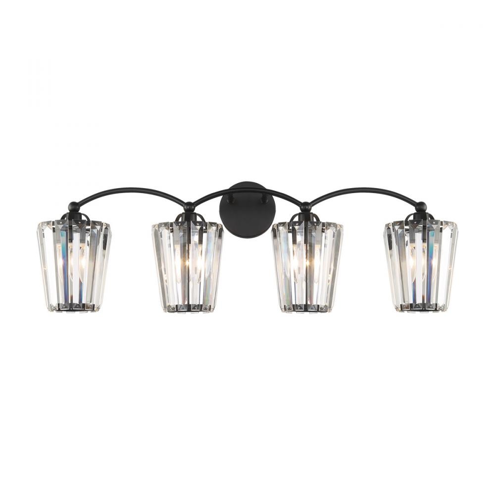 Natalia, 4LT Bathbar, Blk