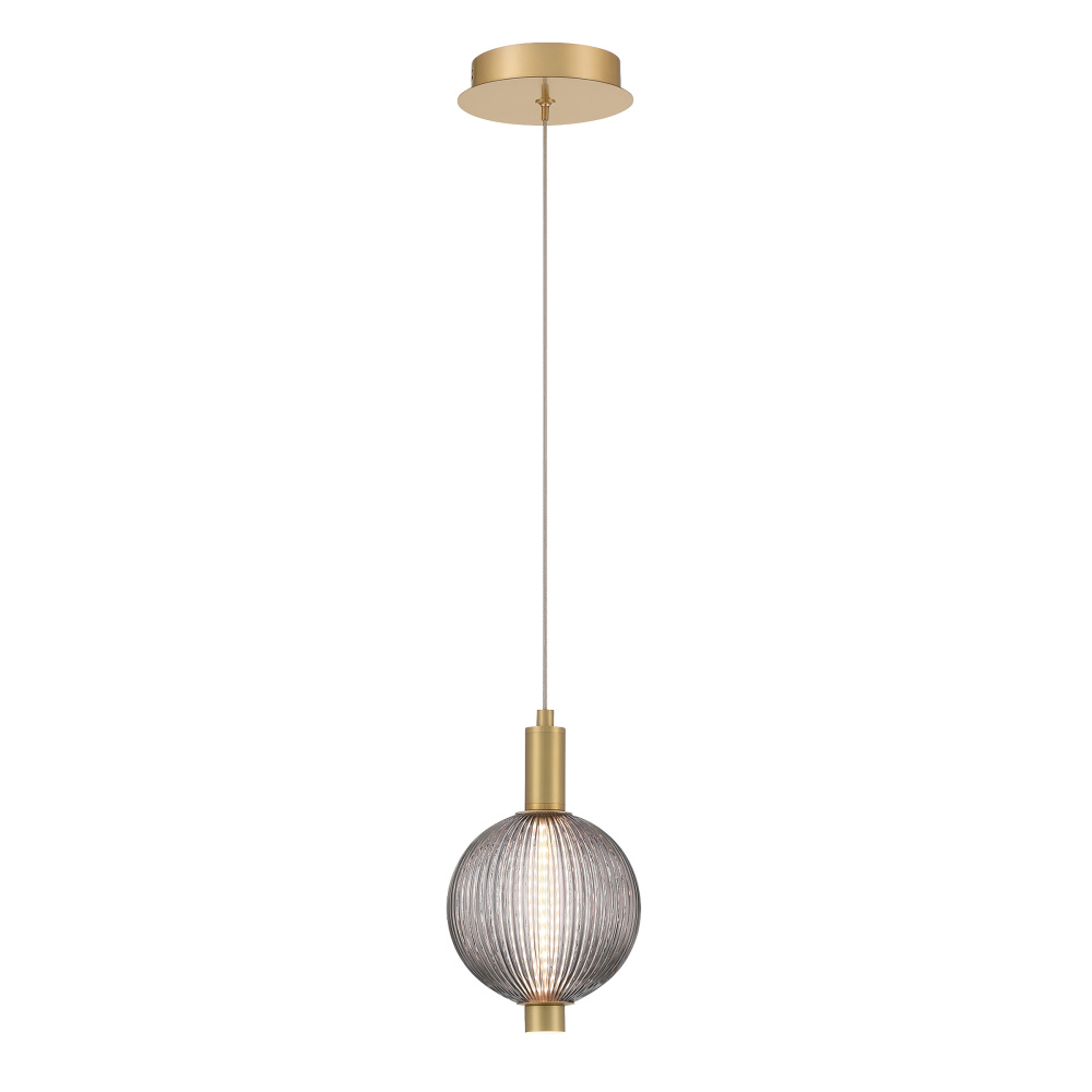 Palmas 10" LED Pendant In Gold