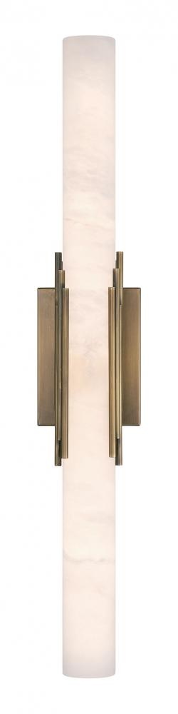 Venna-Wall Sconce-28In-BR-Alb