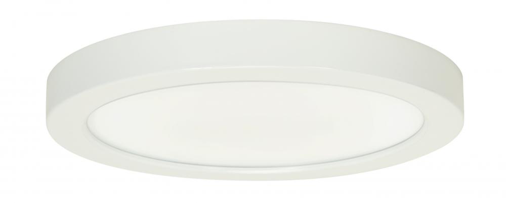 Blink - 18.5W- 9" Surface Mount LED - 2700K- Round Shape - White Finish - 120V