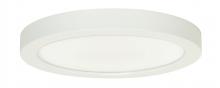 Satco Products Inc. S29336 - Blink - 18.5W- 9" Surface Mount LED - 2700K- Round Shape - White Finish - 120V