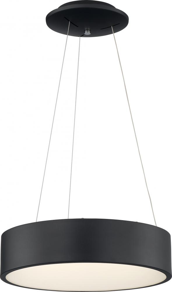 Orbit - LED 18" Pendant - Black Finish